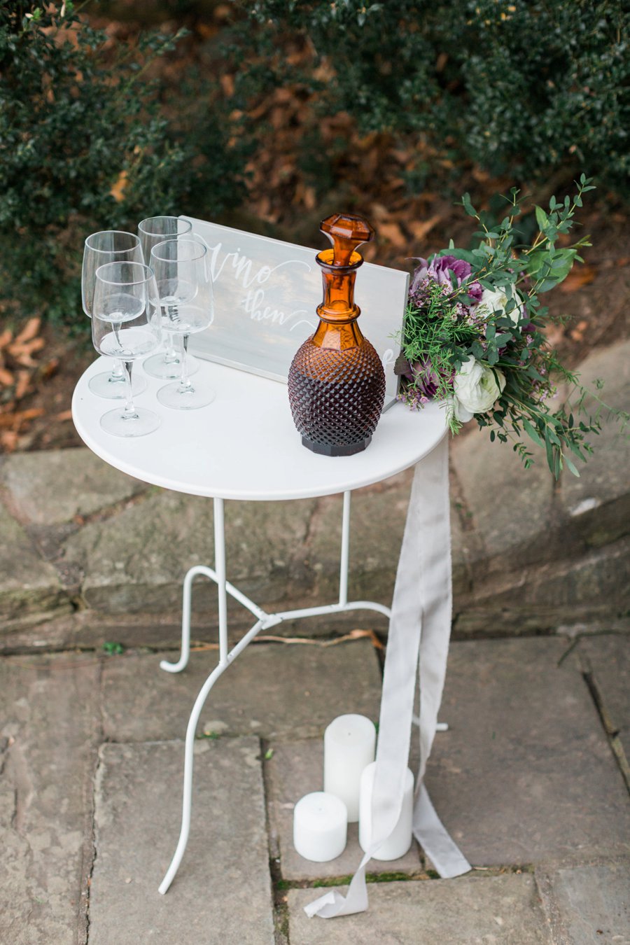 Organic Lavender and Green Tuscan Inspired Wedding Ideas via TheELD.com