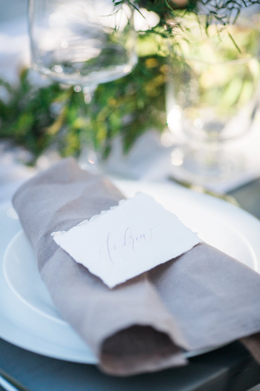 Organic Lavender and Green Tuscan Inspired Wedding Ideas via TheELD.com