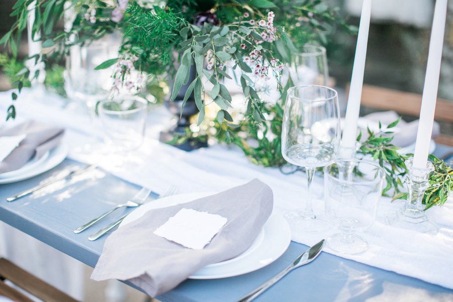 Organic Lavender and Green Tuscan Inspired Wedding Ideas via TheELD.com