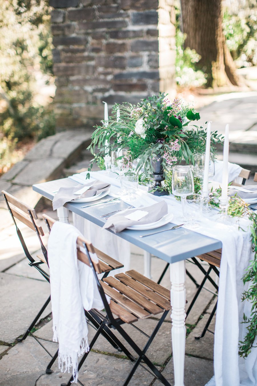 Organic Lavender and Green Tuscan Inspired Wedding Ideas via TheELD.com