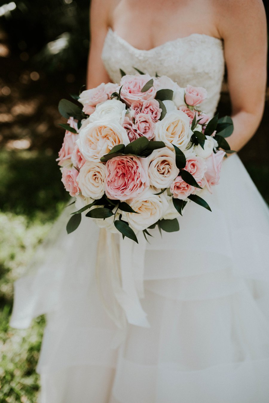 An Elegant Blush & White Black Tie Wedding In Florida via TheELD.com