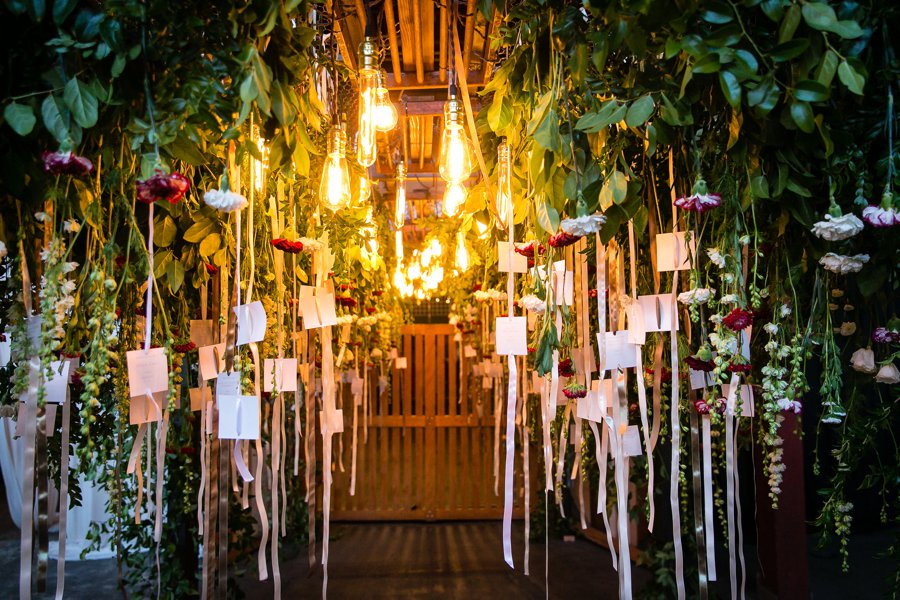 An Elegant Red & White Multi Cultural LA Wedding via TheELD.com