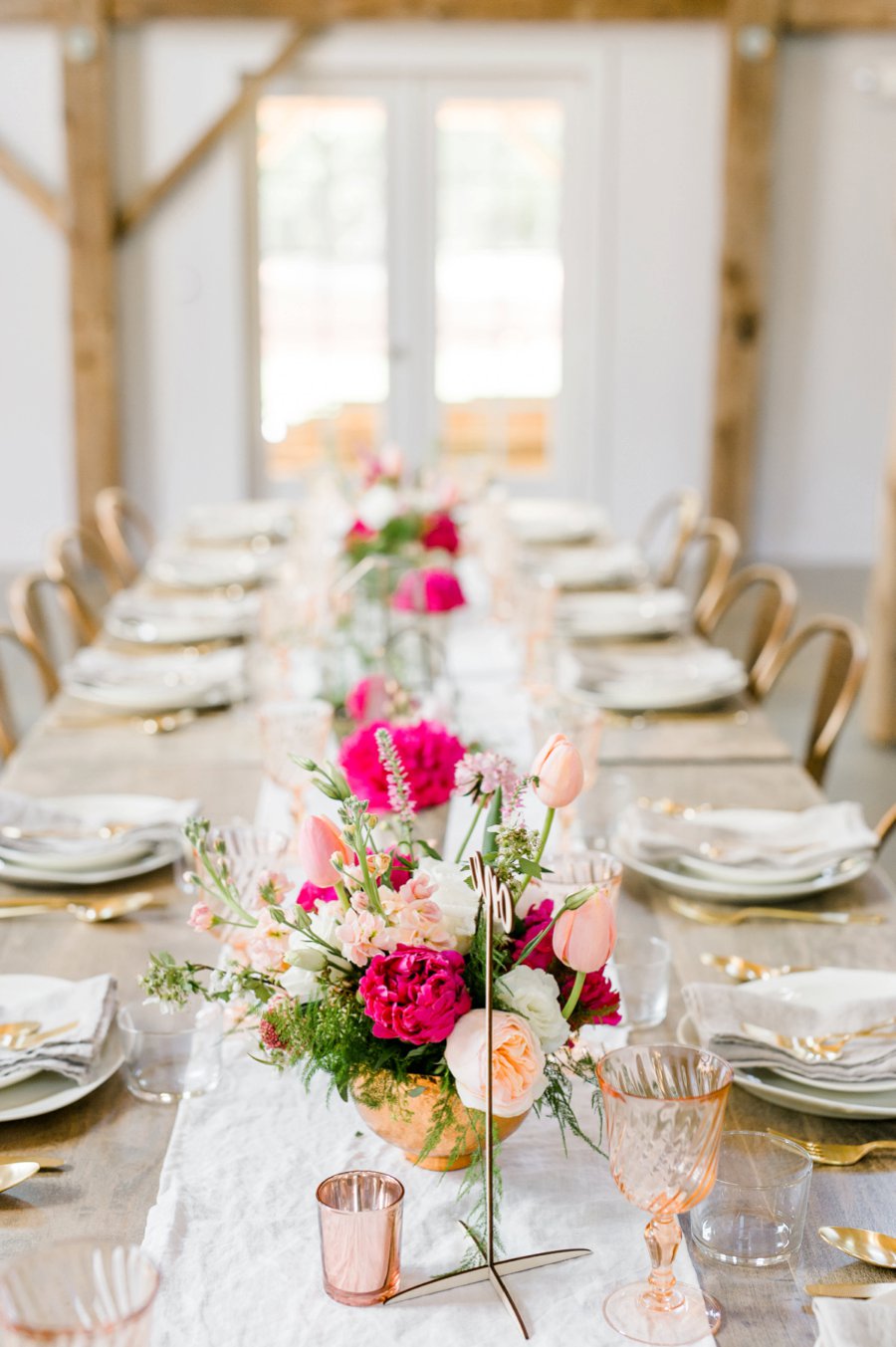 Pink & Peach Southern Wedding Ideas via TheELD.com