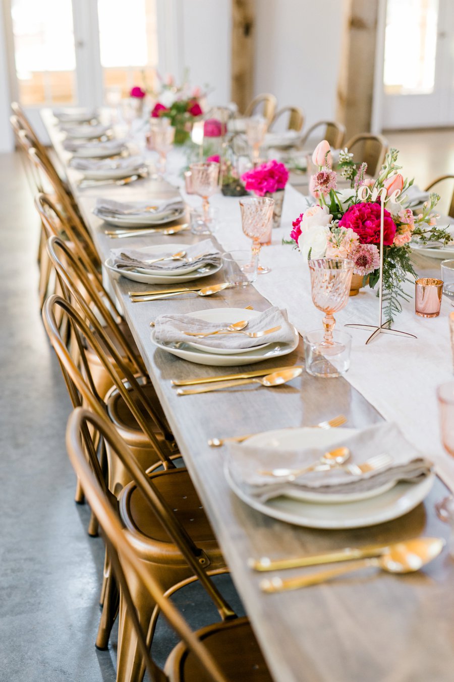 Pink & Peach Southern Wedding Ideas via TheELD.com