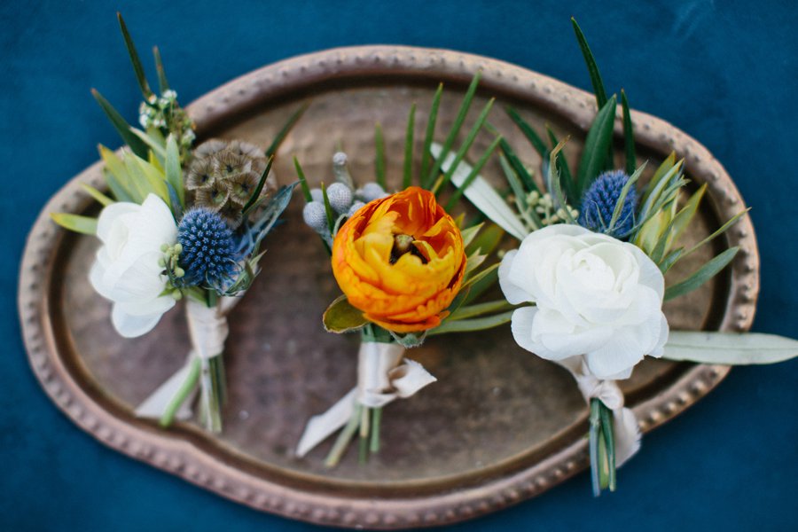 Eclectic Desert Inspired Yellow & Teal Wedding Ideas via TheELD.com