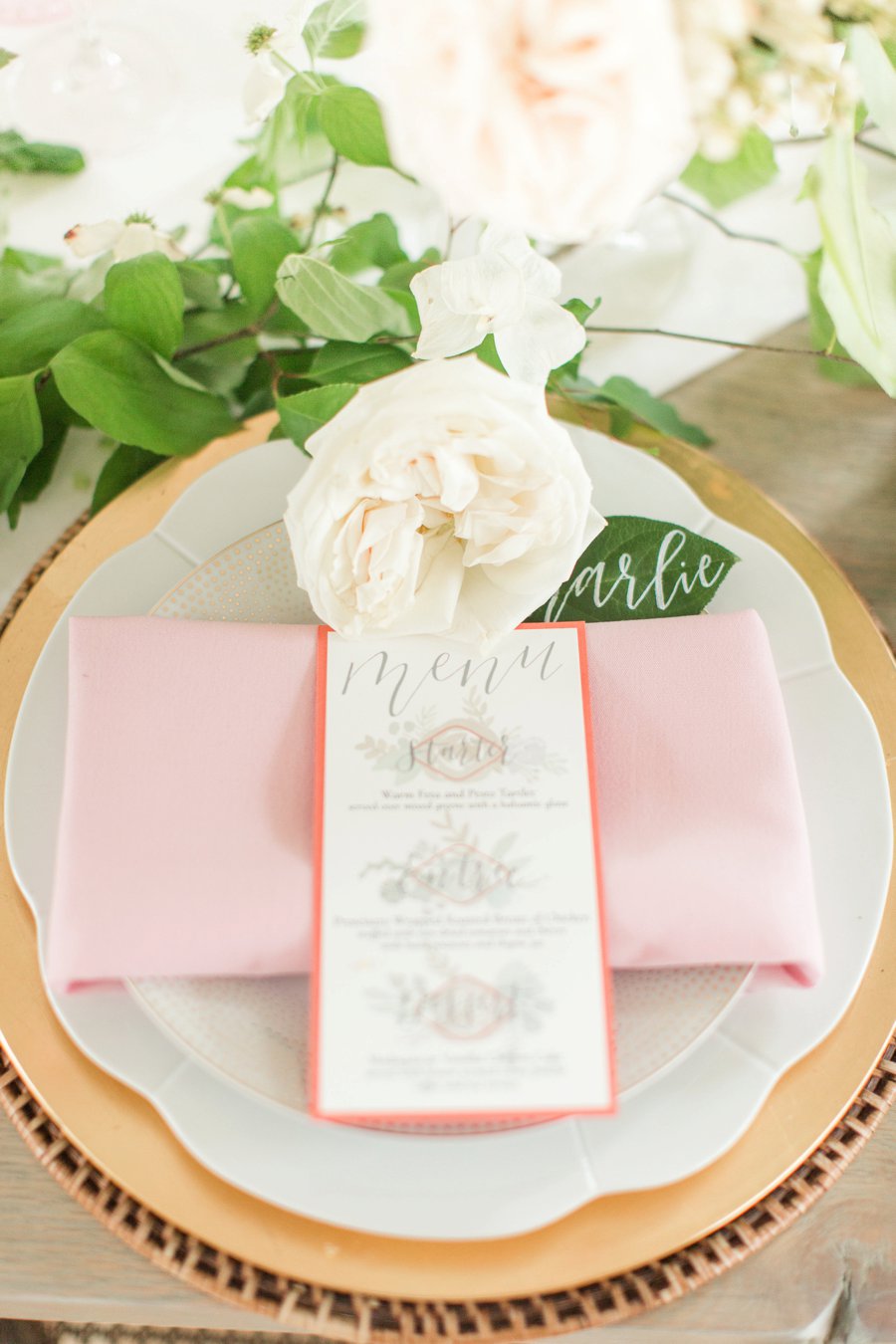 Pink & White Romantic Wedding Ideas via TheELD.com