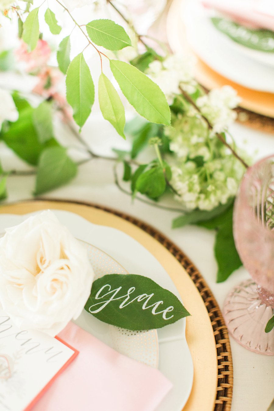 Pink & White Romantic Wedding Ideas via TheELD.com