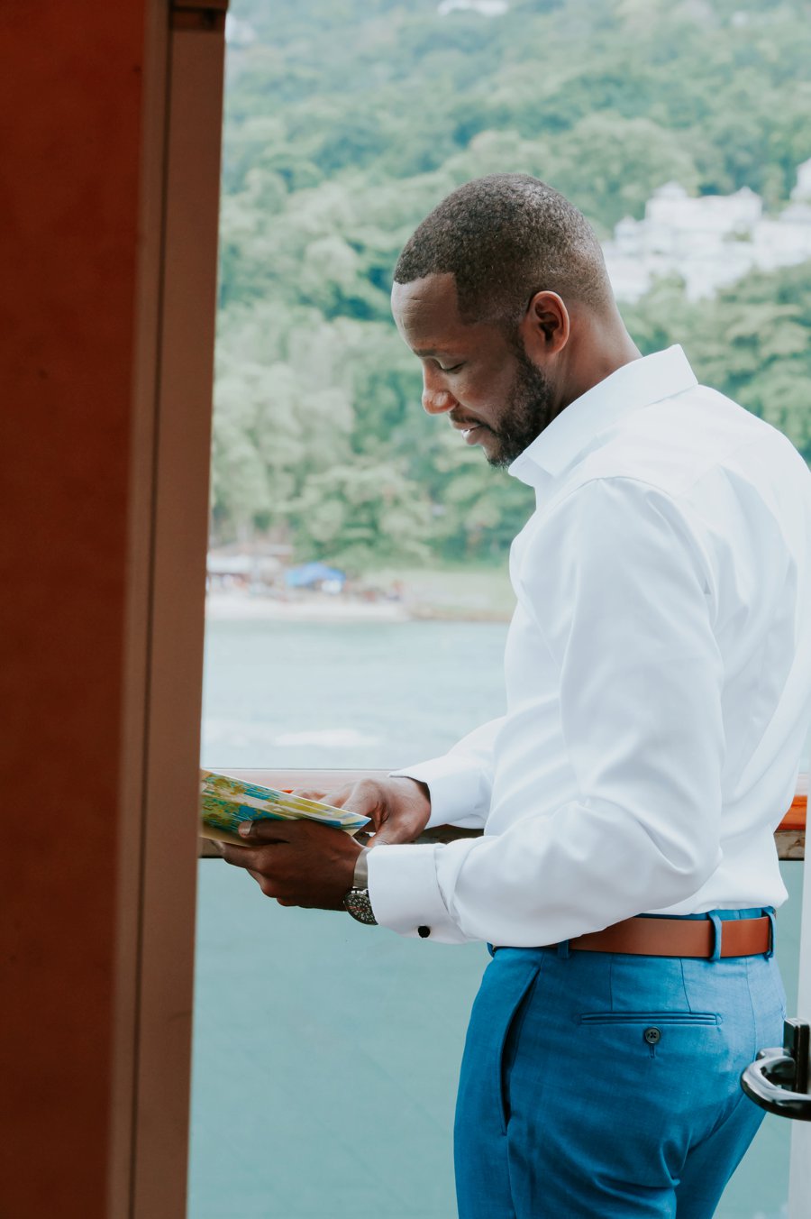 A Colorful Retro Jamaican Inspired Wedding via TheELD.com