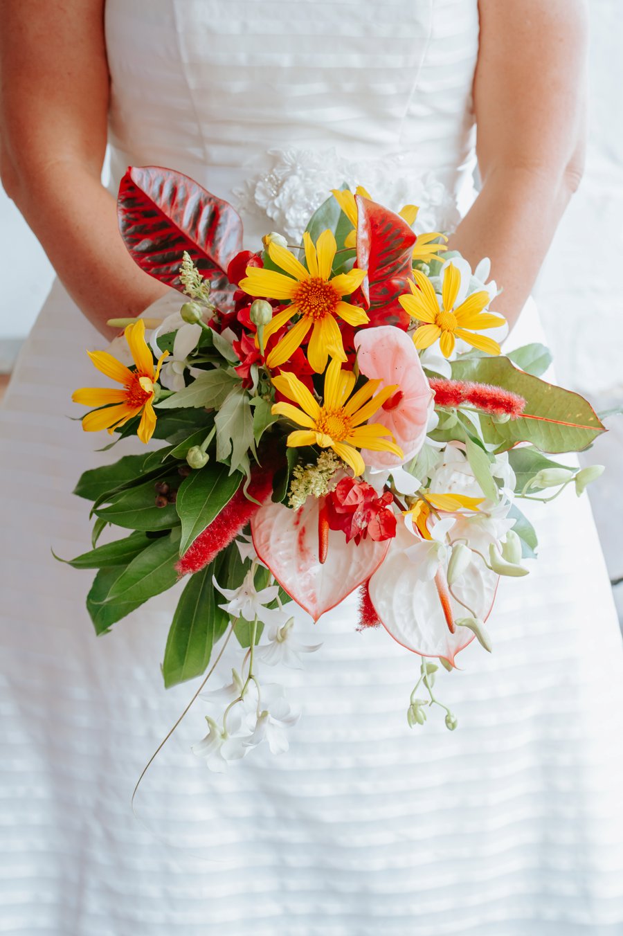 A Colorful Retro Jamaican Inspired Wedding via TheELD.com