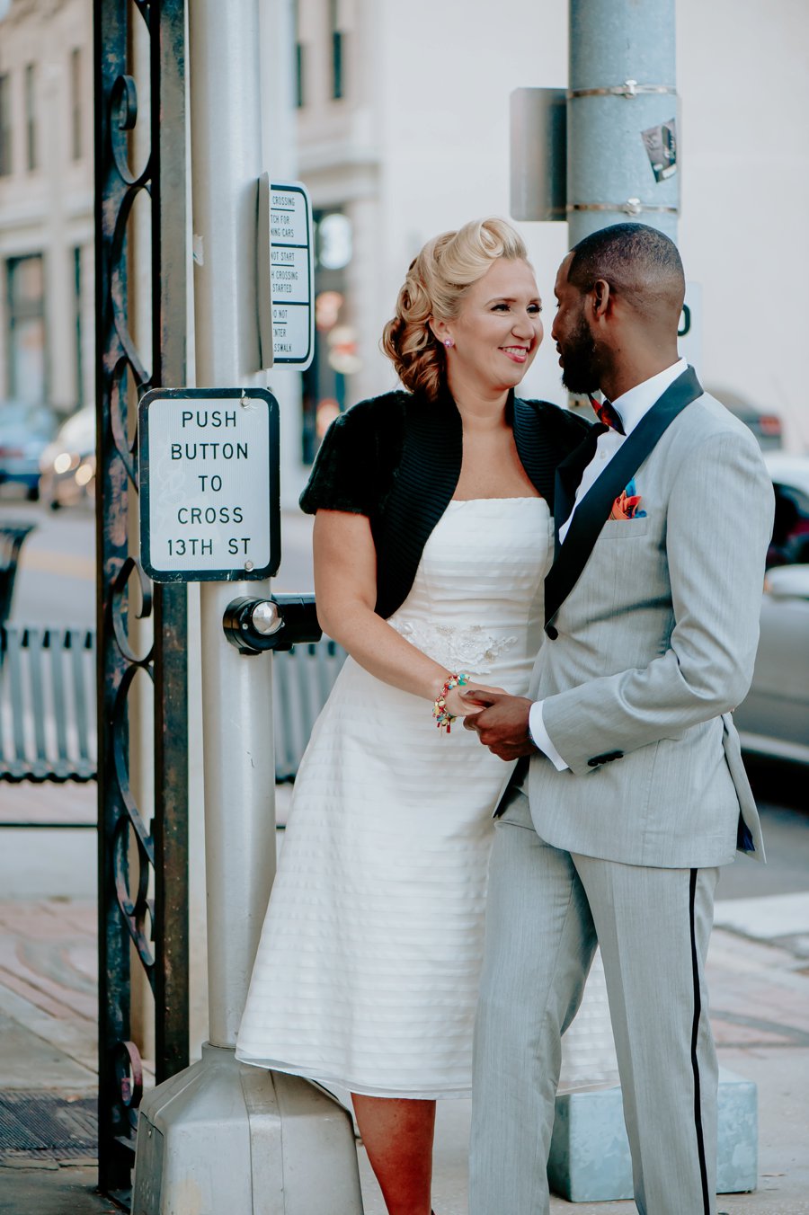 A Colorful Retro Jamaican Inspired Wedding via TheELD.com