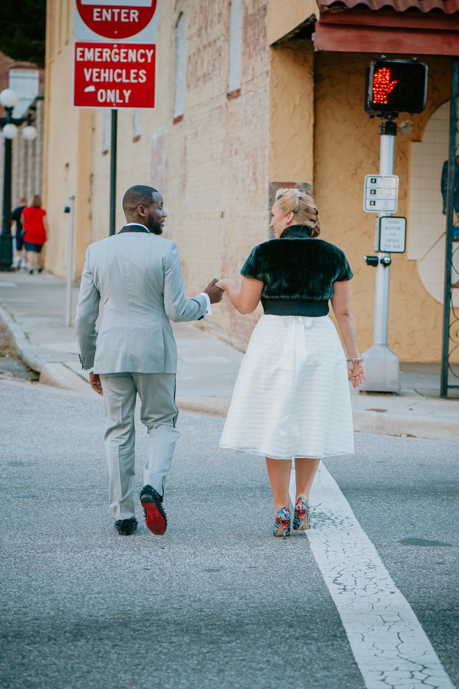 A Colorful Retro Jamaican Inspired Wedding via TheELD.com