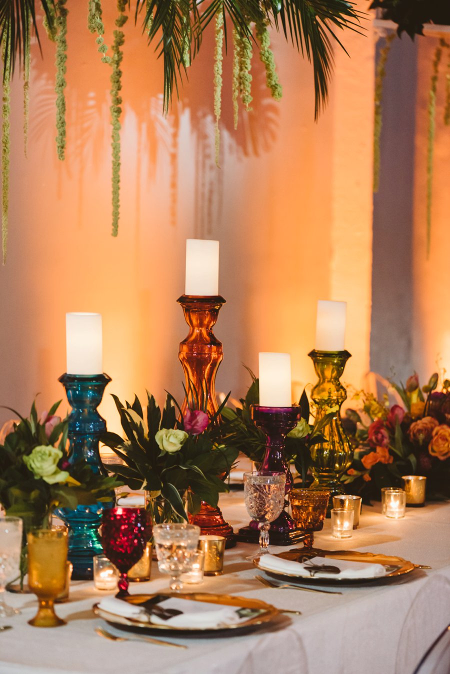 A Colorful Retro Jamaican Inspired Wedding via TheELD.com