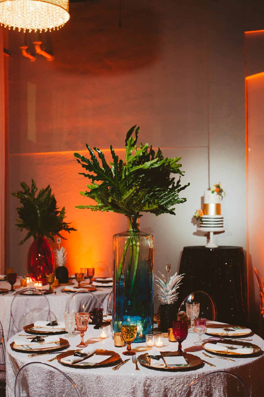 A Colorful Retro Jamaican Inspired Wedding via TheELD.com