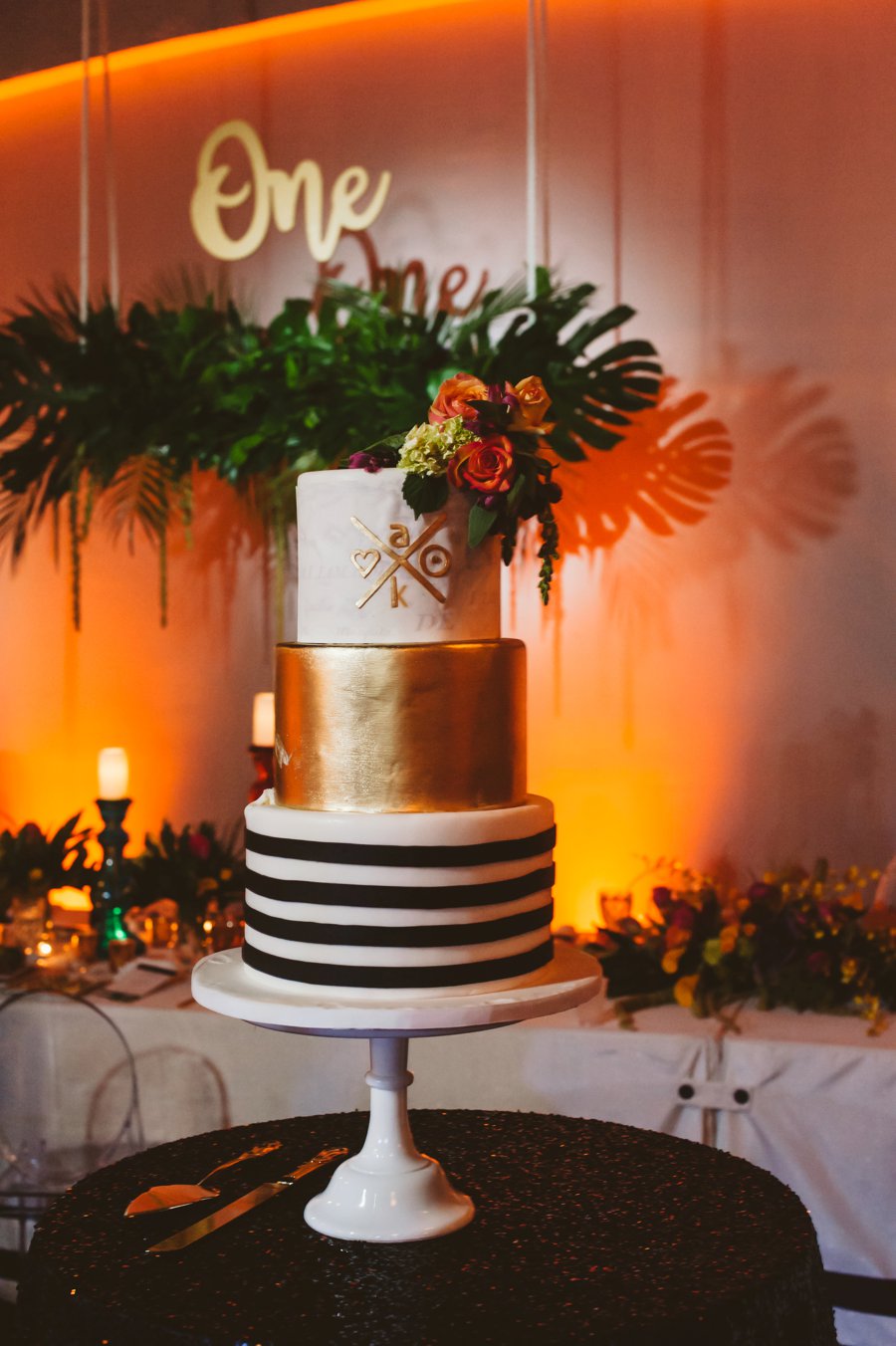 A Colorful Retro Jamaican Inspired Wedding via TheELD.com