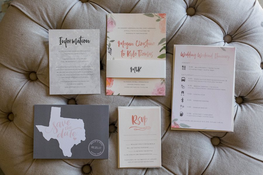 An Elegant Blush & Champagne Texas Destination Wedding via TheELD.com