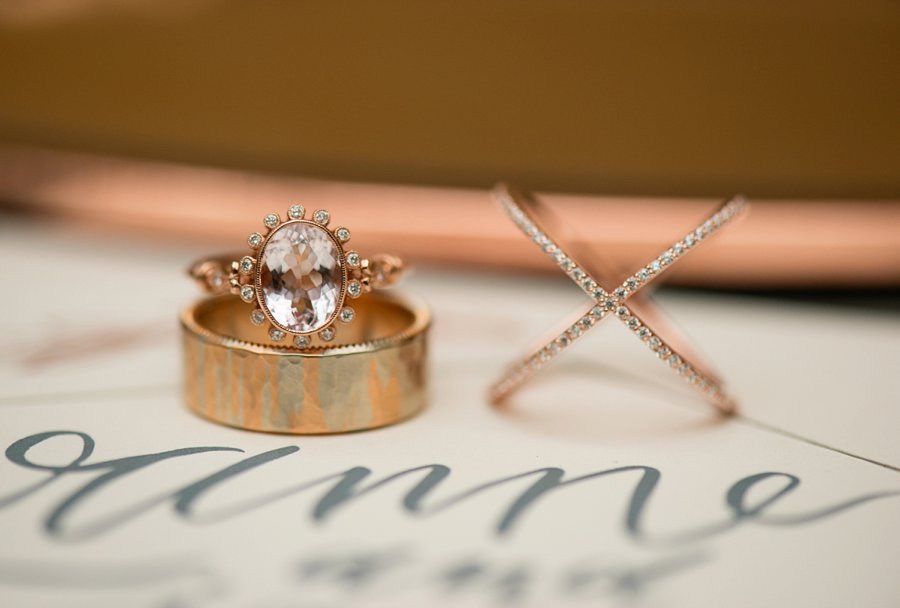 Modern Elegant Grey & Copper Wedding Ideas via TheELD.com