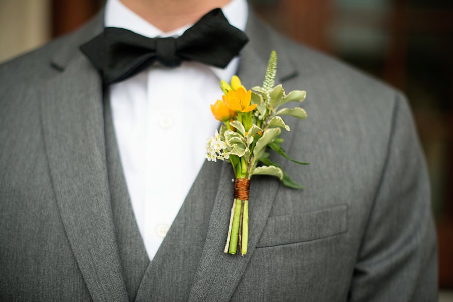 Modern Elegant Grey & Copper Wedding Ideas via TheELD.com