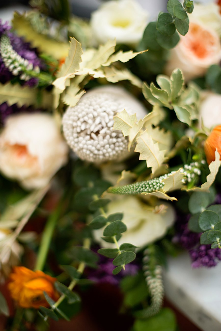 Modern Elegant Grey & Copper Wedding Ideas via TheELD.com