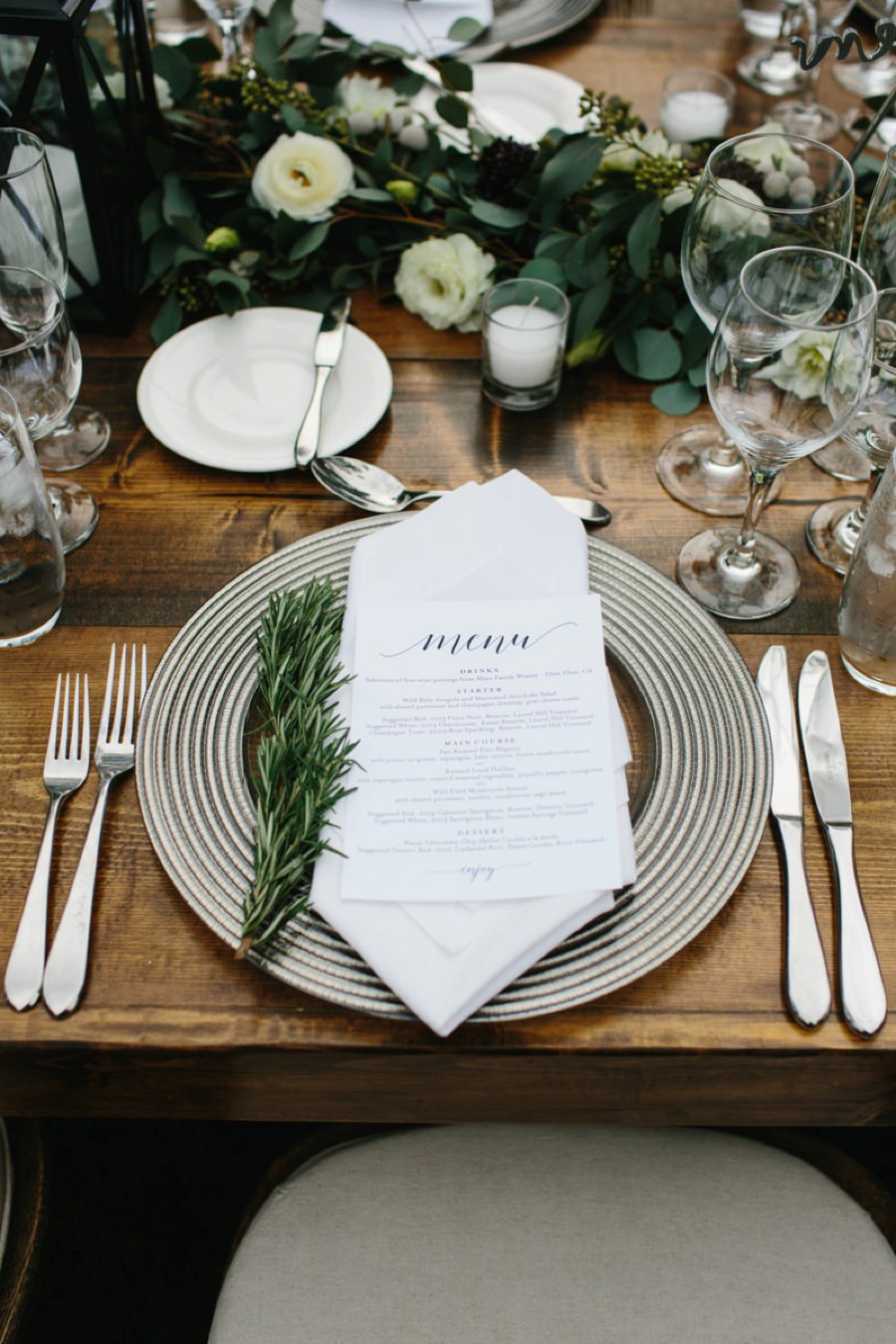 An Understated & Elegant California Wedding via TheELD.com