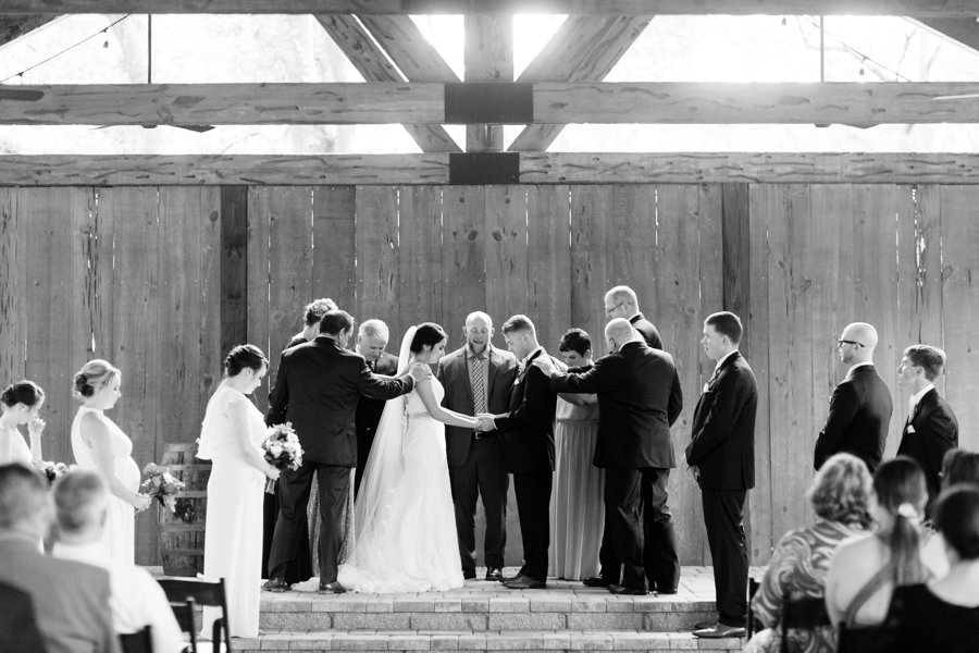 A Green & White Rustic Plantation Style Wedding via TheELD.com