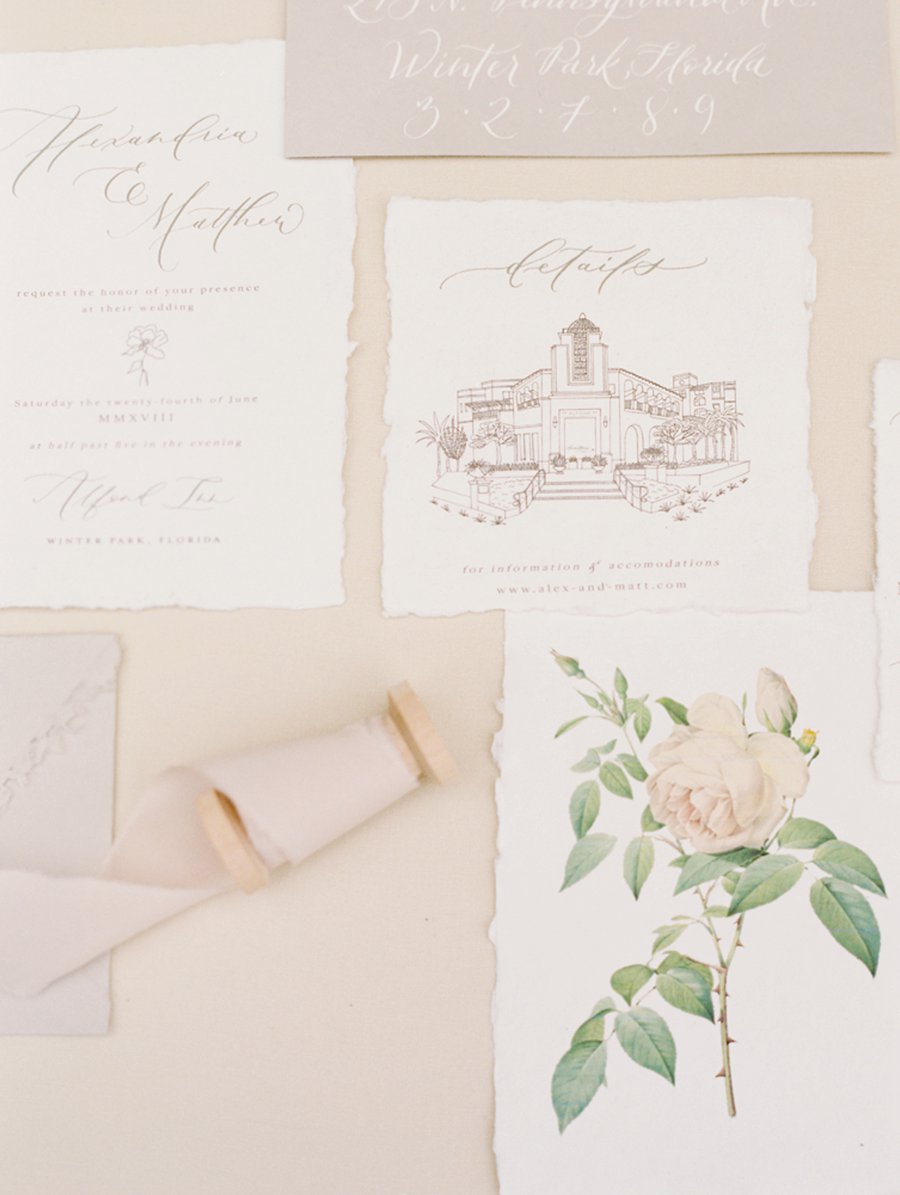 Romantic Peach and Coral Wedding Ideas via TheELD.com