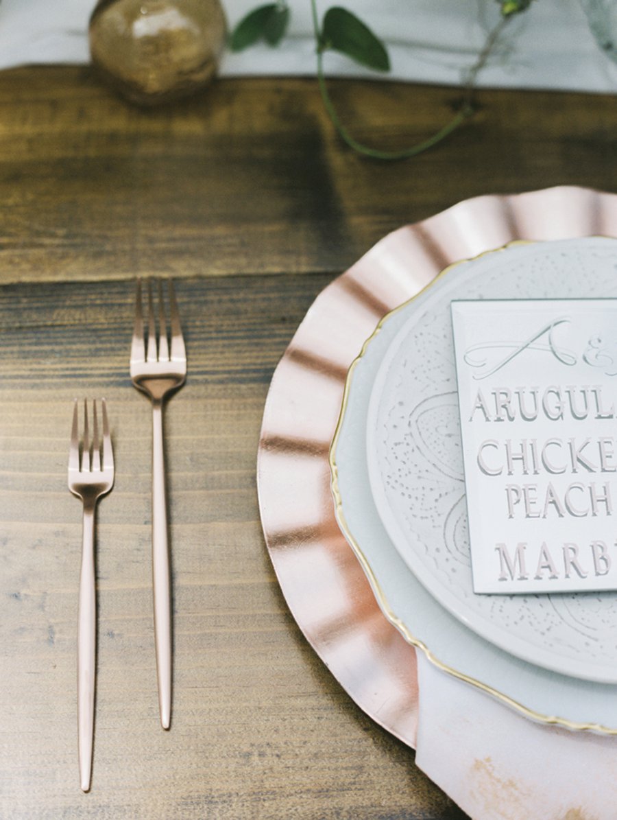 Romantic Peach and Coral Wedding Ideas via TheELD.com