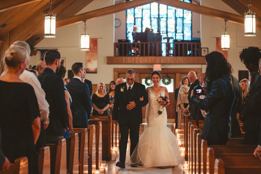 An Elegant Blush & Red Oceanfront Wedding via TheELD.com