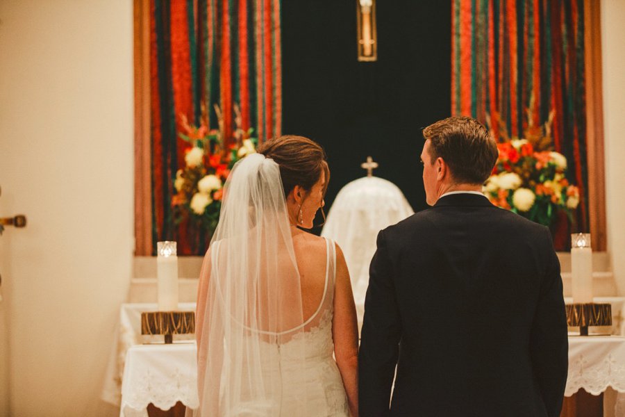 An Elegant Blush & Red Oceanfront Wedding via TheELD.com