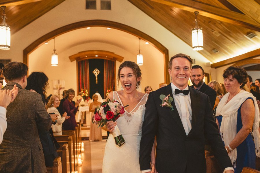 An Elegant Blush & Red Oceanfront Wedding via TheELD.com