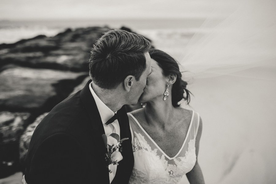 An Elegant Blush & Red Oceanfront Wedding via TheELD.com