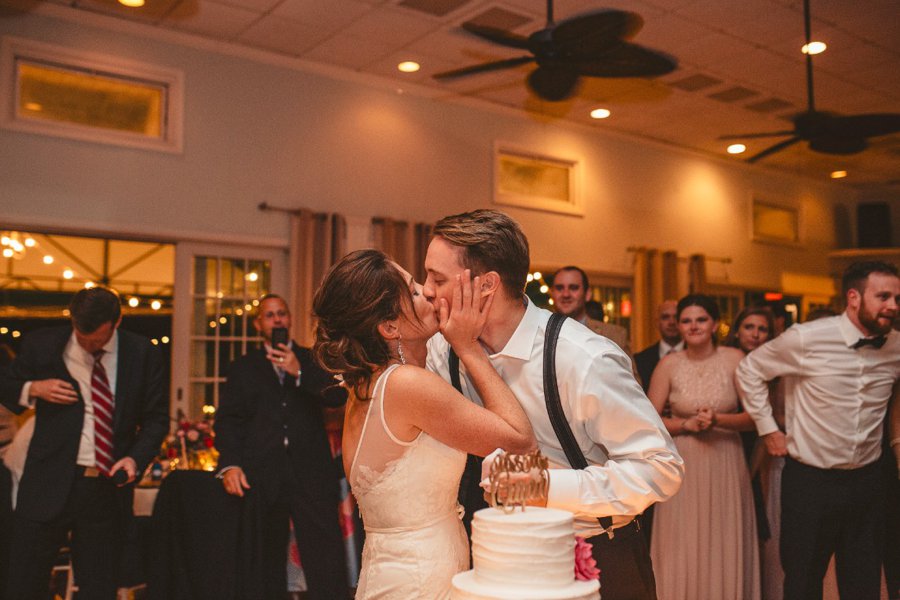 An Elegant Blush & Red Oceanfront Wedding via TheELD.com