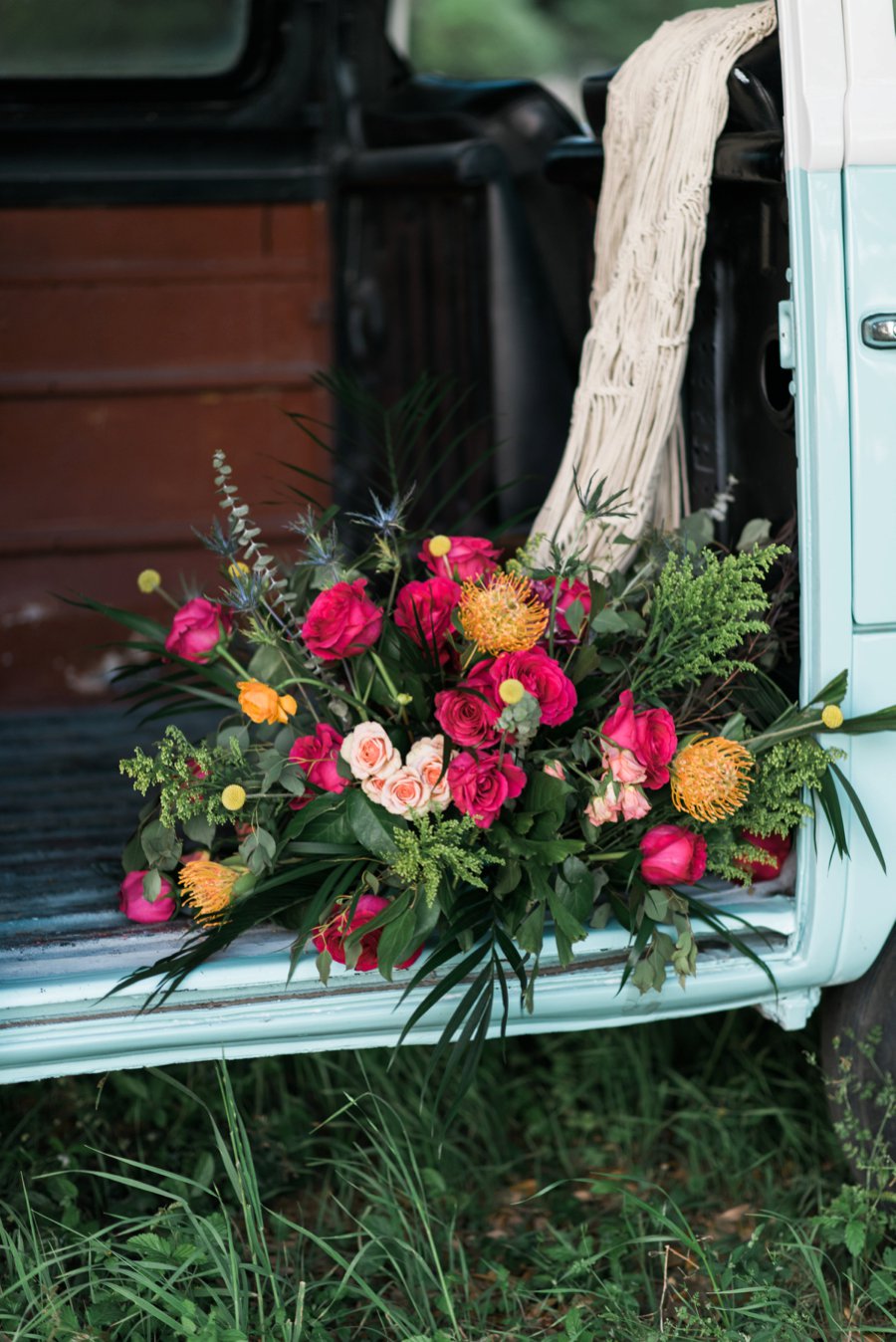 Eclectic & Colorful Bohemian Wedding Ideas via TheELD.com