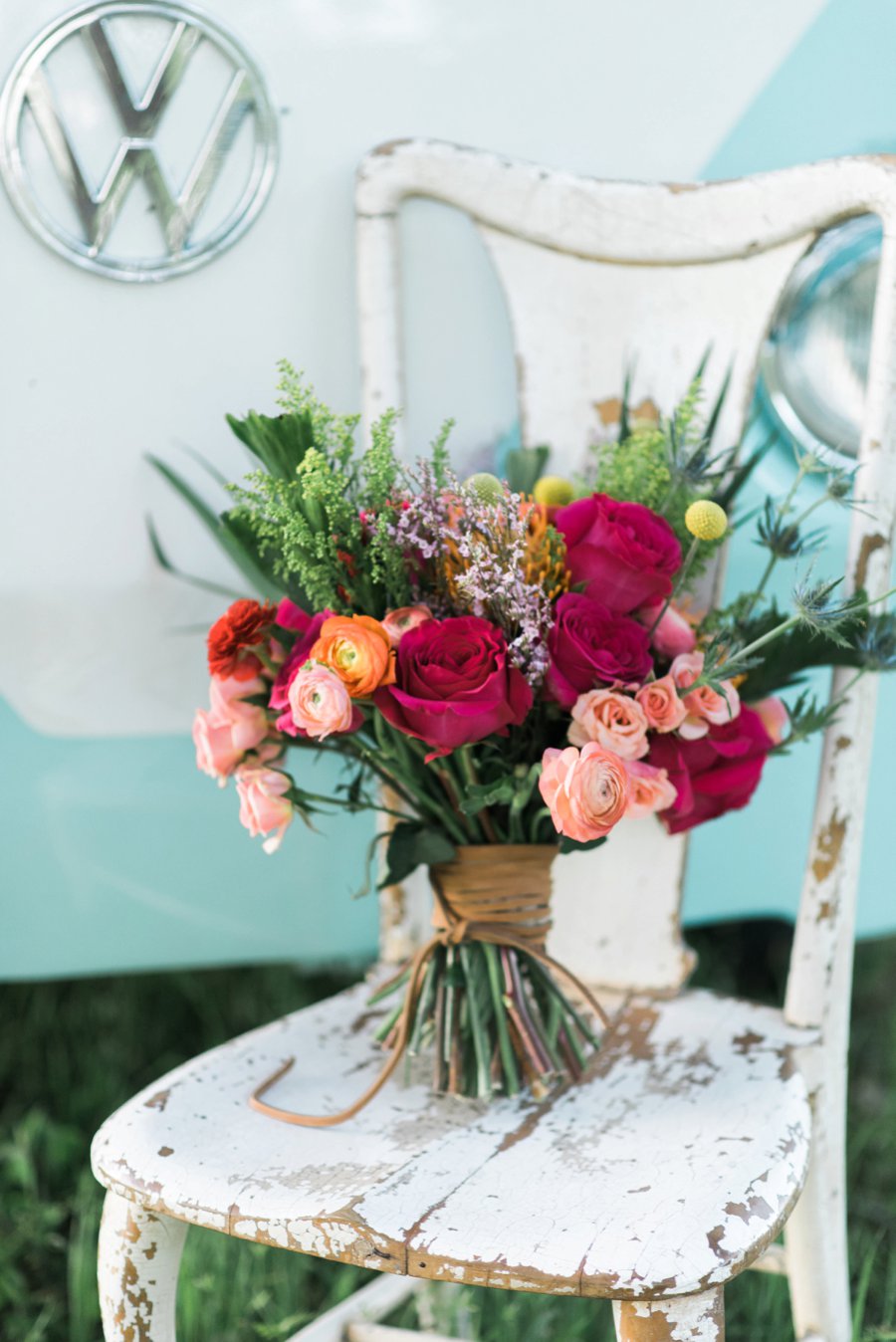 Eclectic & Colorful Bohemian Wedding Ideas via TheELD.com