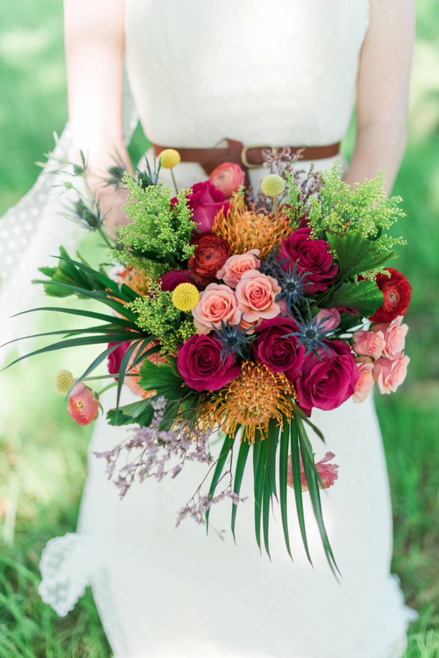 Eclectic & Colorful Bohemian Wedding Ideas via TheELD.com