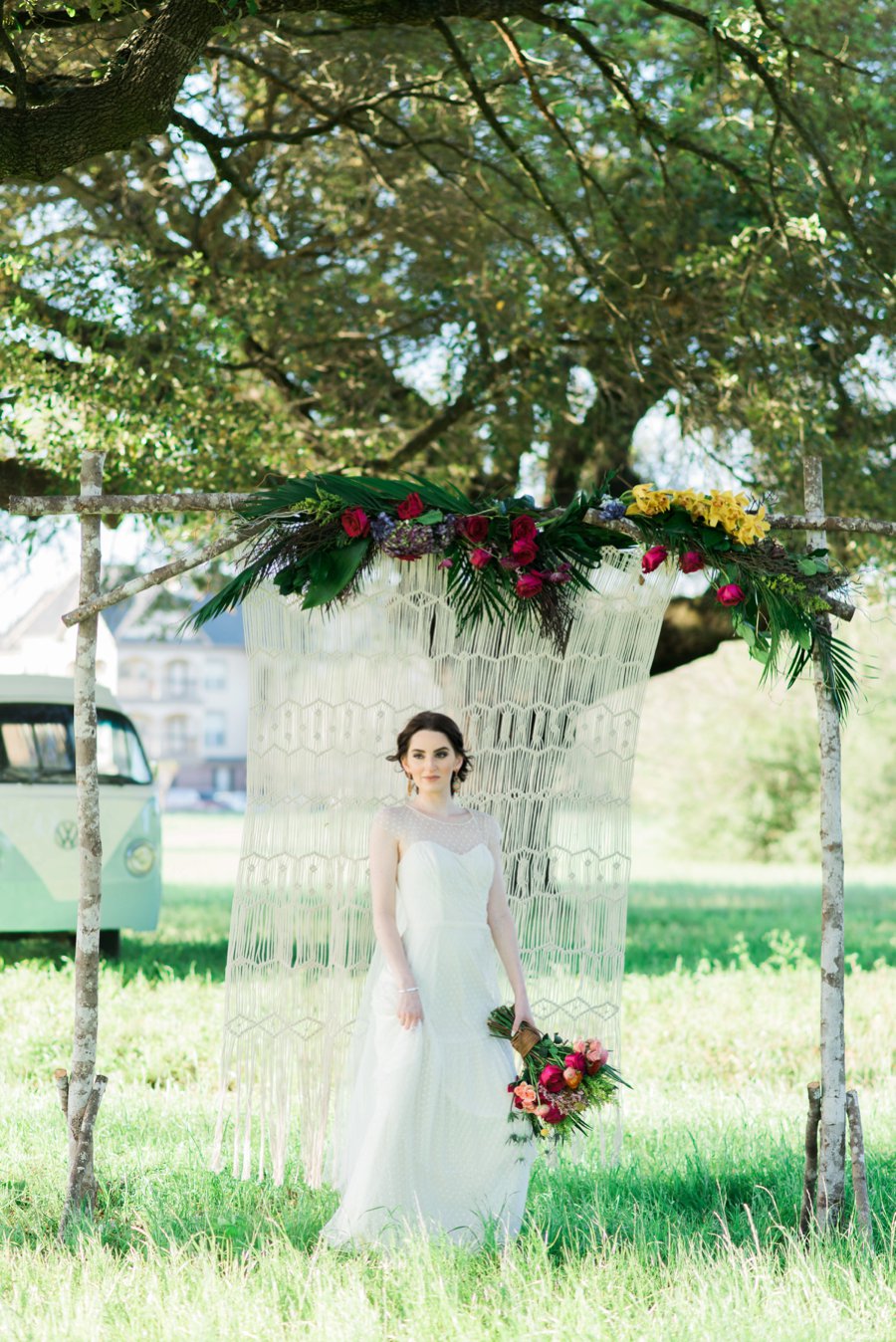 Eclectic & Colorful Bohemian Wedding Ideas via TheELD.com