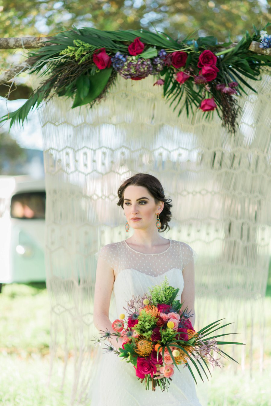 Eclectic & Colorful Bohemian Wedding Ideas via TheELD.com