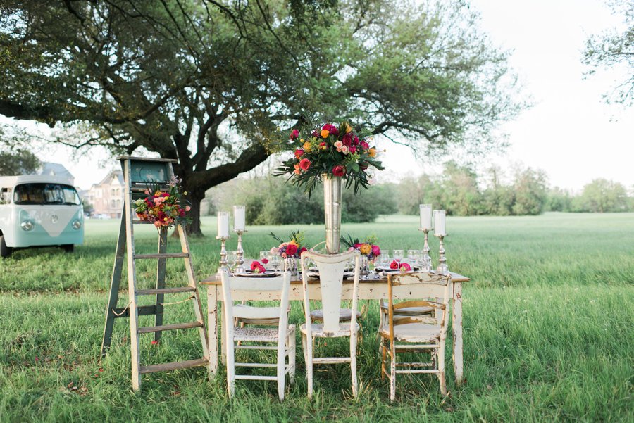 Eclectic & Colorful Bohemian Wedding Ideas via TheELD.com