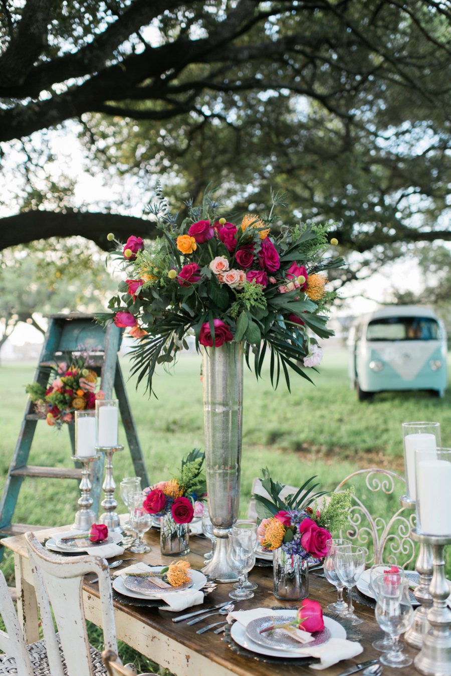 Eclectic & Colorful Bohemian Wedding Ideas via TheELD.com