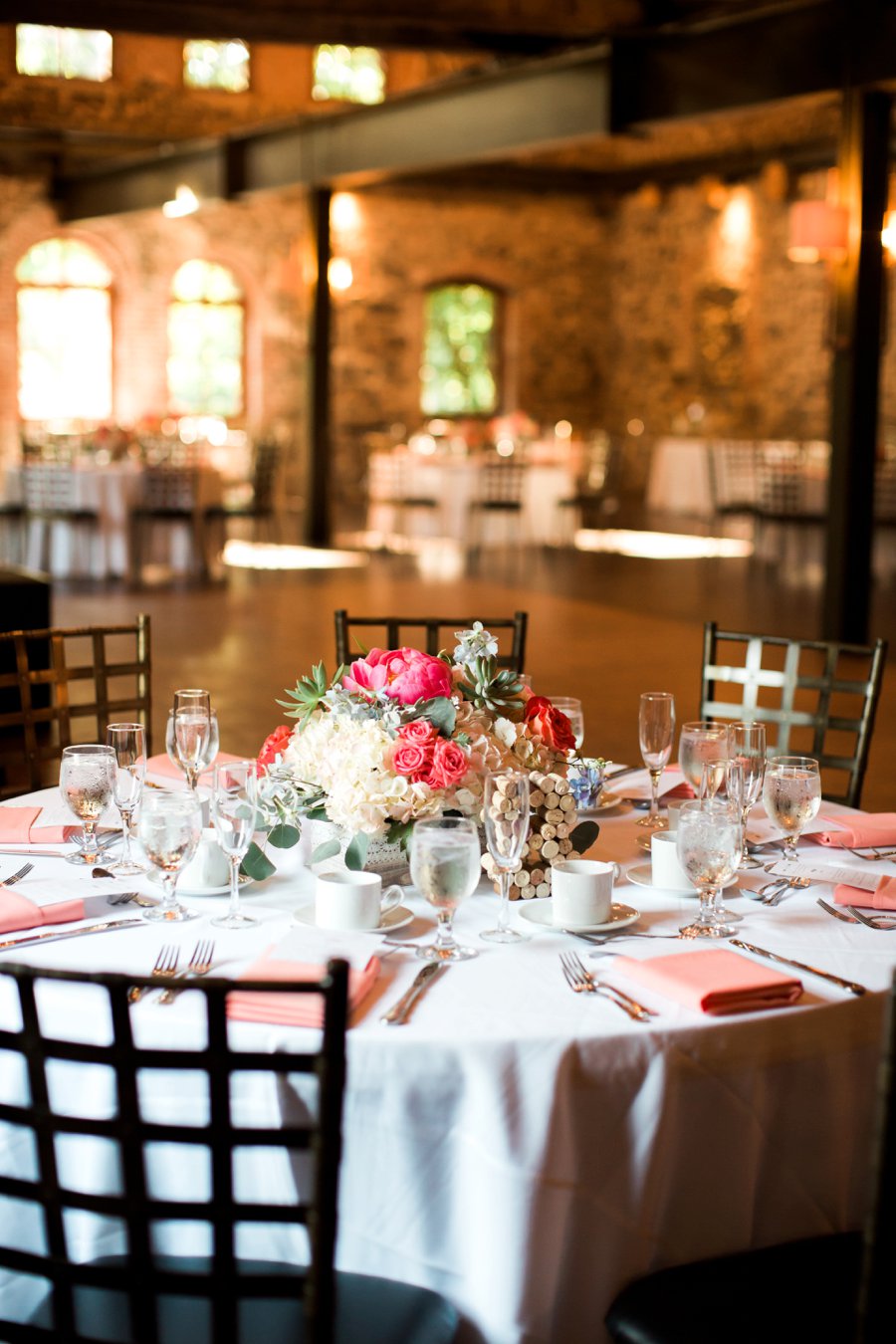 A Rustic Blue & Pink New York Wedding via TheELD.com