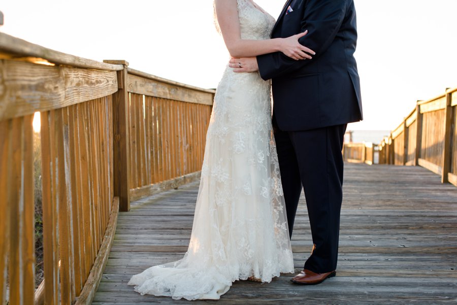 A Burgundy & Navy Florida Beach Wedding via TheELD.com