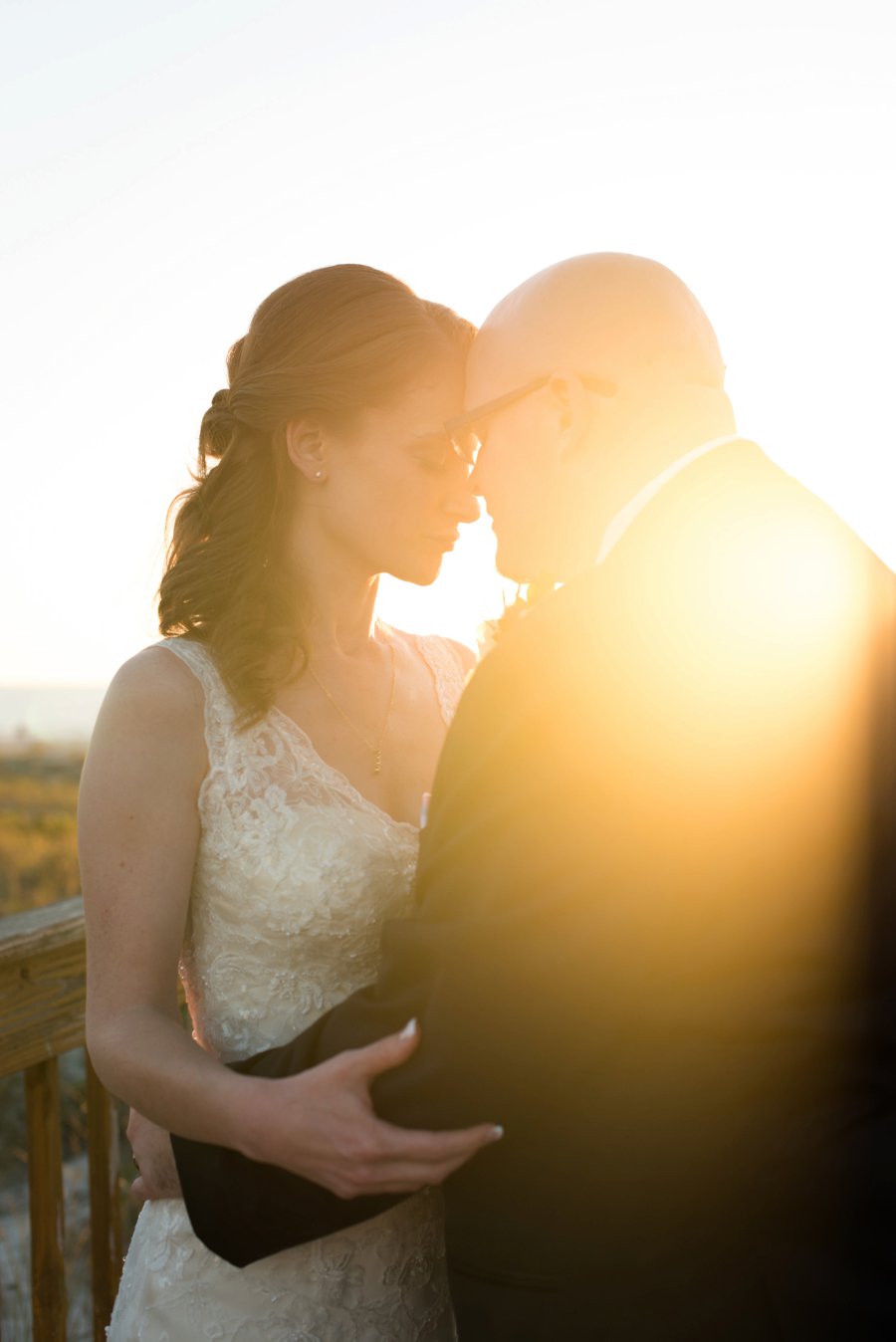 A Burgundy & Navy Florida Beach Wedding via TheELD.com