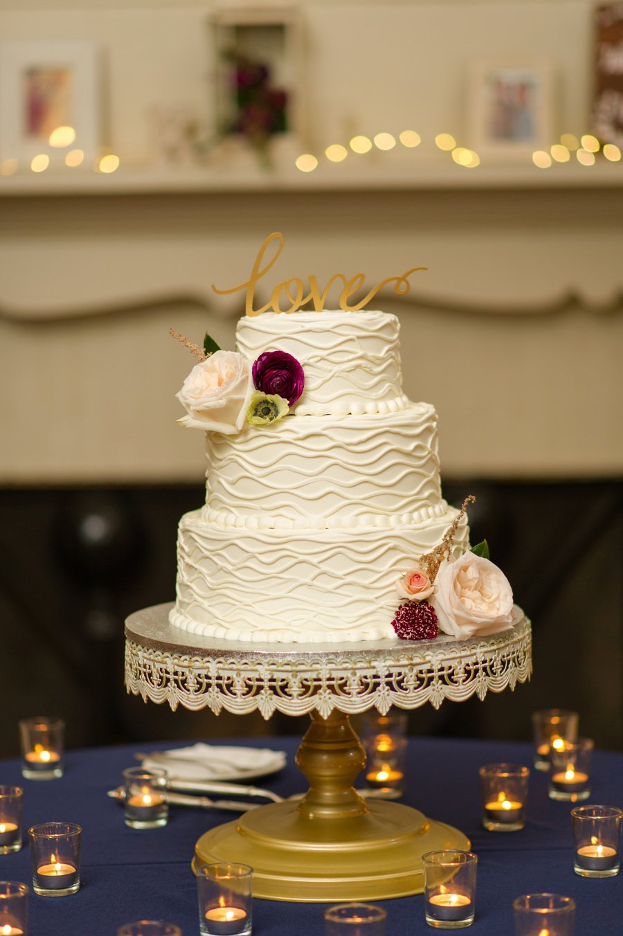 A Burgundy & Navy Florida Beach Wedding via TheELD.com