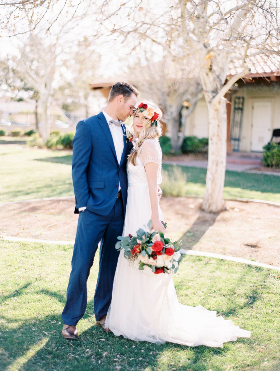 Red & White Rustic Boho Wedding Ideas via TheELD.com