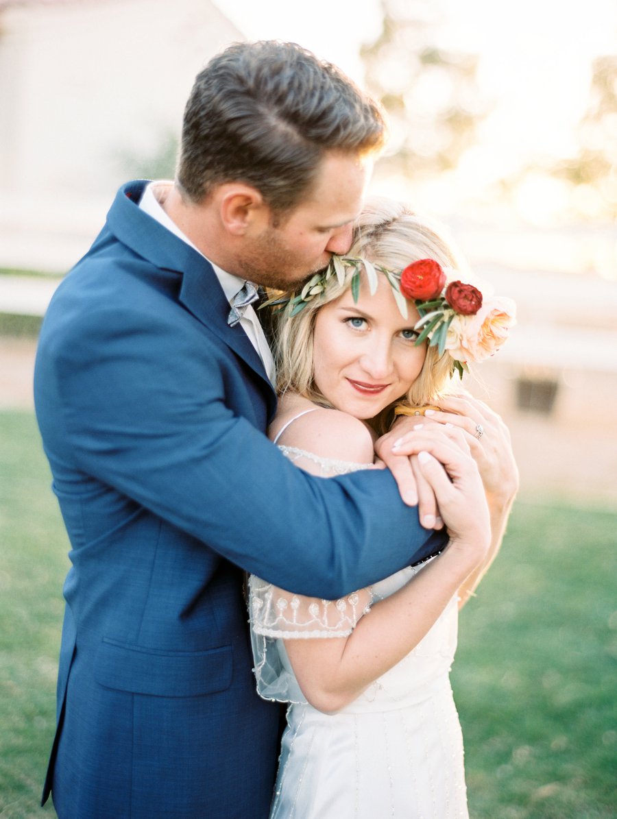 Red & White Rustic Boho Wedding Ideas via TheELD.com