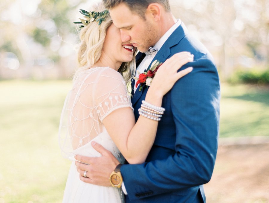 Red & White Rustic Boho Wedding Ideas via TheELD.com