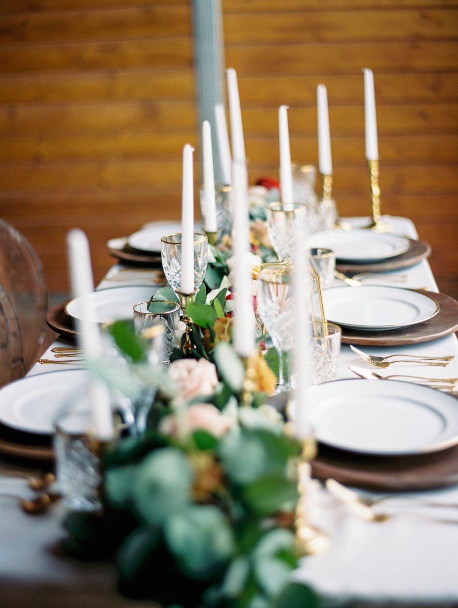 Red & White Rustic Boho Wedding Ideas via TheELD.com