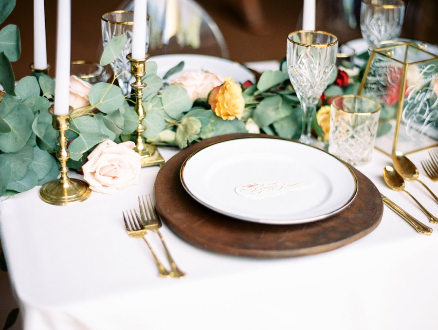 Red & White Rustic Boho Wedding Ideas via TheELD.com