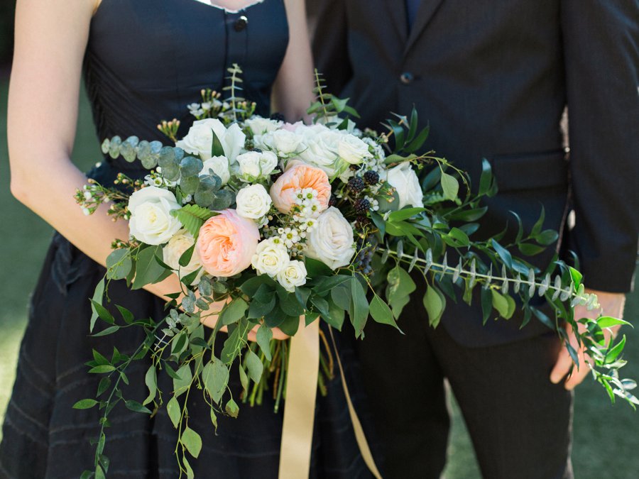 Navy, Copper, & Marble Modern Wedding Ideas via TheELD.com