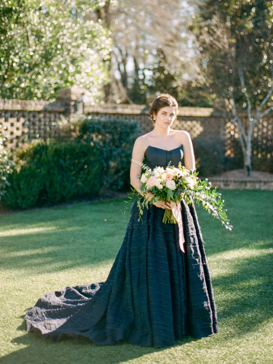 Navy, Copper, & Marble Modern Wedding Ideas via TheELD.com