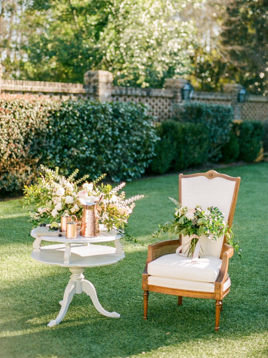 Navy, Copper, & Marble Modern Wedding Ideas via TheELD.com